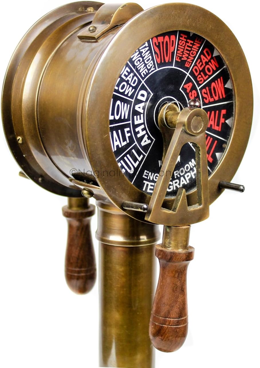 Nagina International Engine Order Telegraph Brass Antique 36 Inches