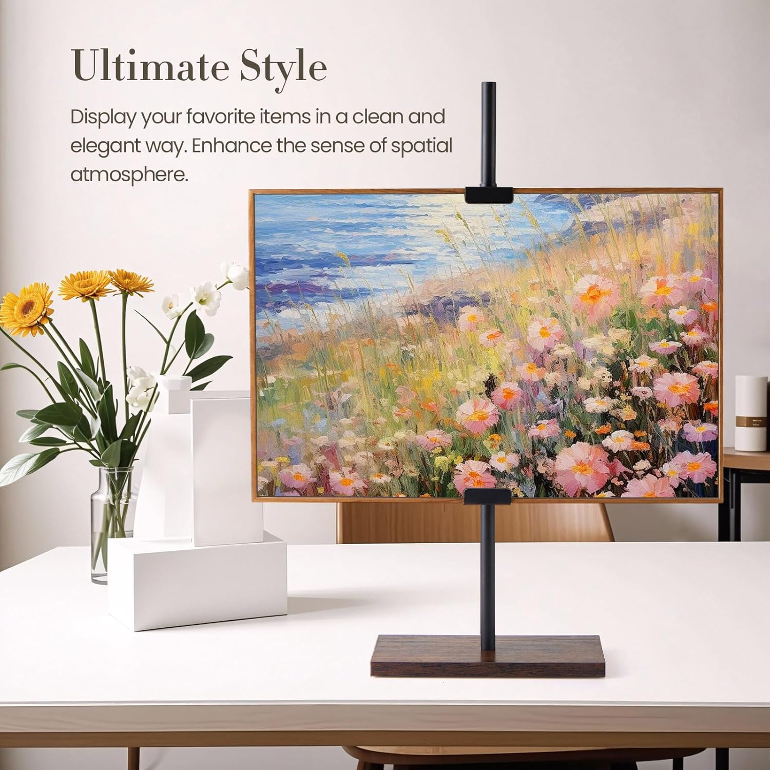 Adjustable Tabletop Picture Easel Stand for 29 H Display