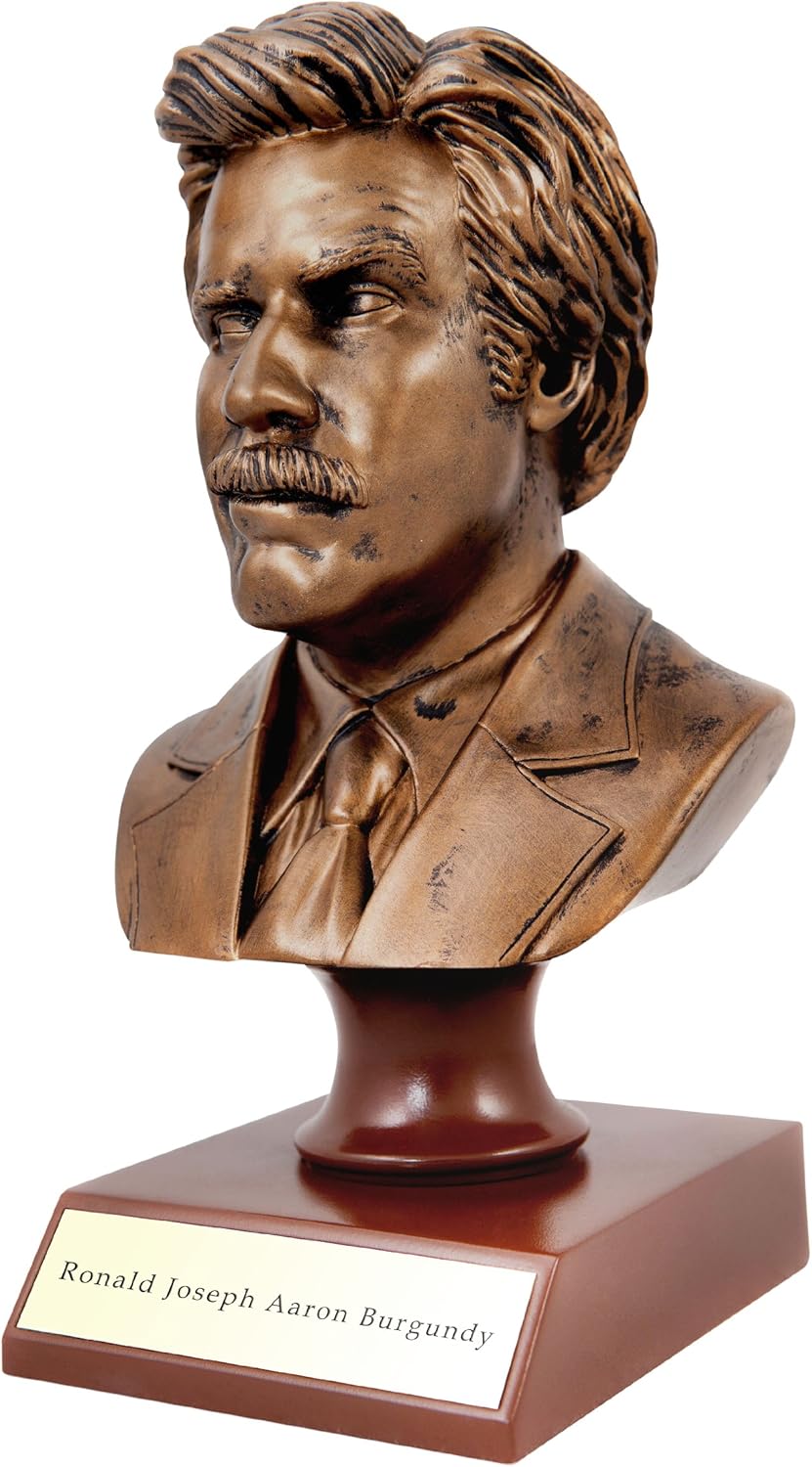 Anchorman Ron Burgundy 7 Inch Bronze Bust