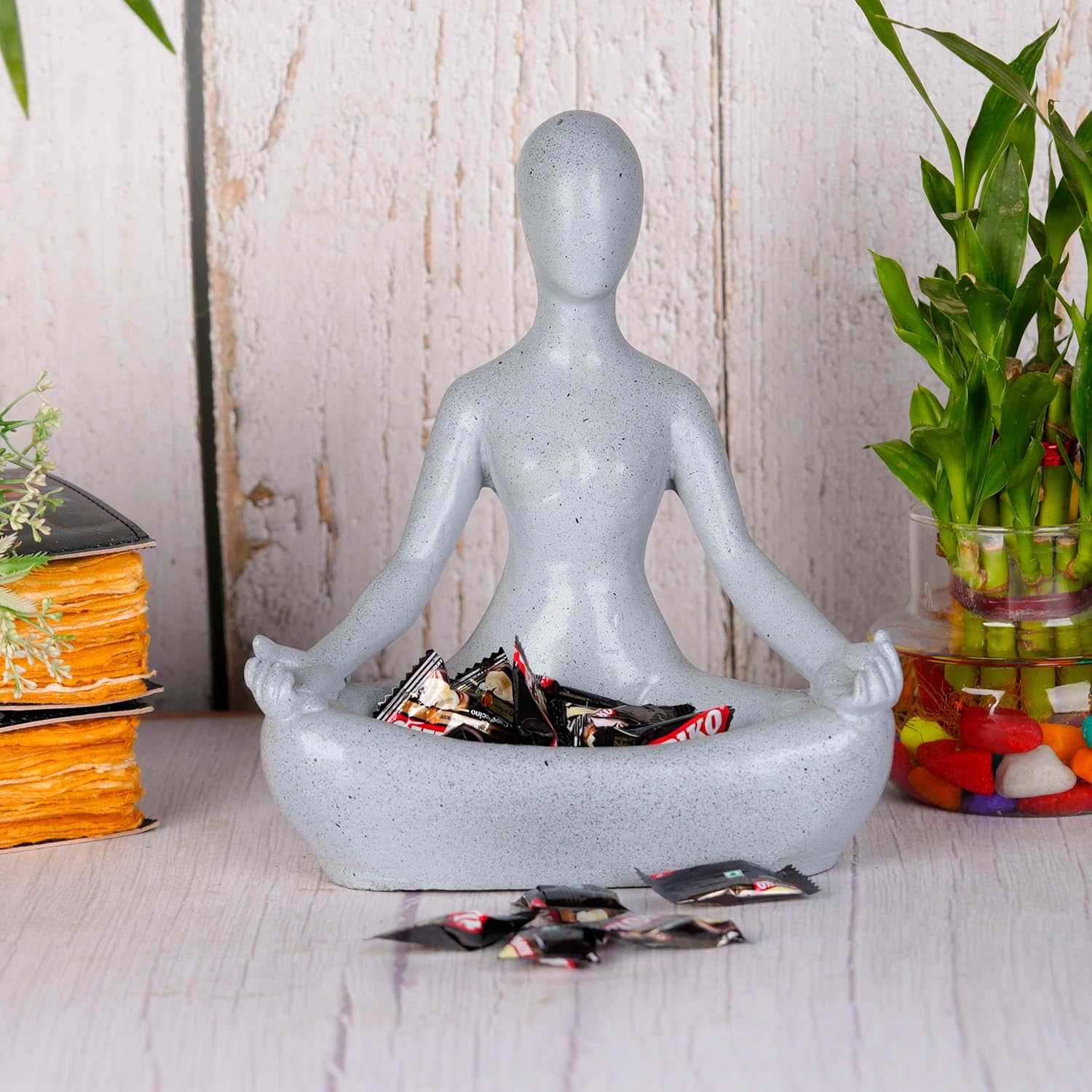 Yoga Lady Showpiece Decorative Home Dcor Statue