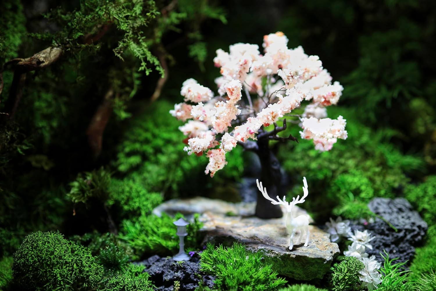 KARESANSUI Mini Japanese Garden - Zen Decor Kit for Desk