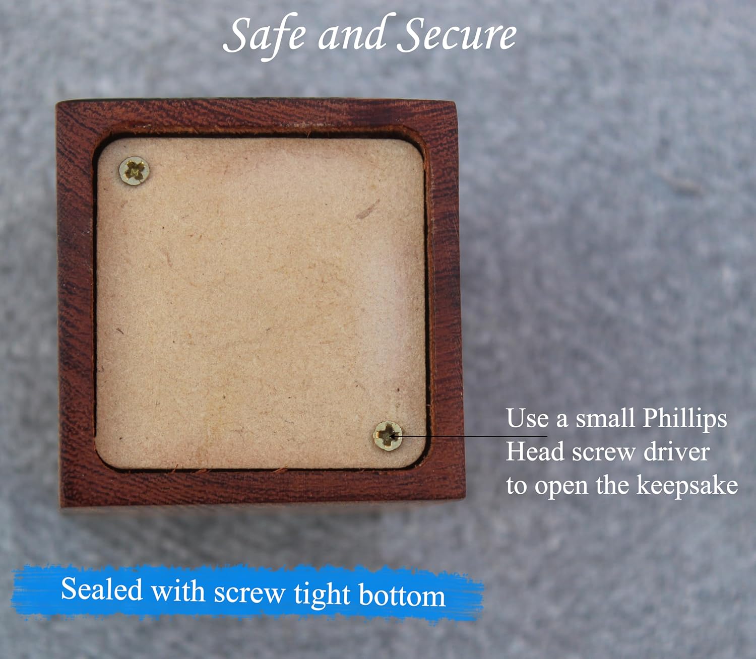 Wooden Cremation Urns for Adult Male and Female