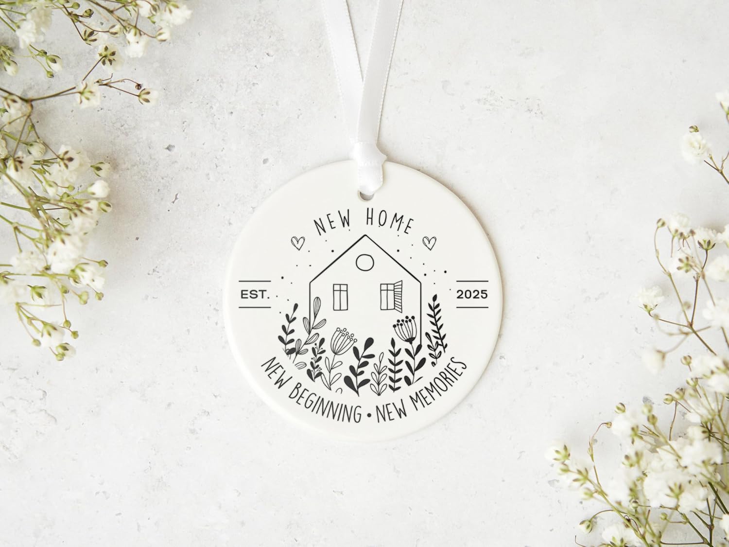 Cozzies New Home Ornament 2025 Decor Gift