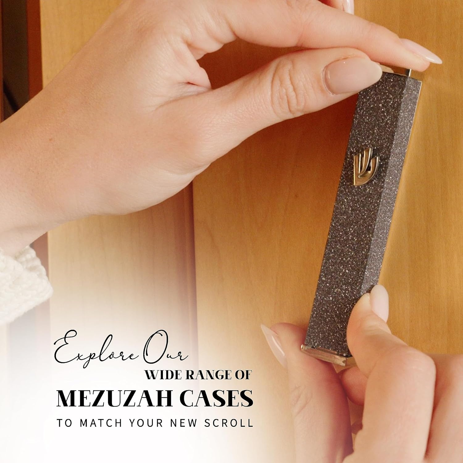 Kosher Mezuzah Scroll 3 Made in Israel by Rabbi