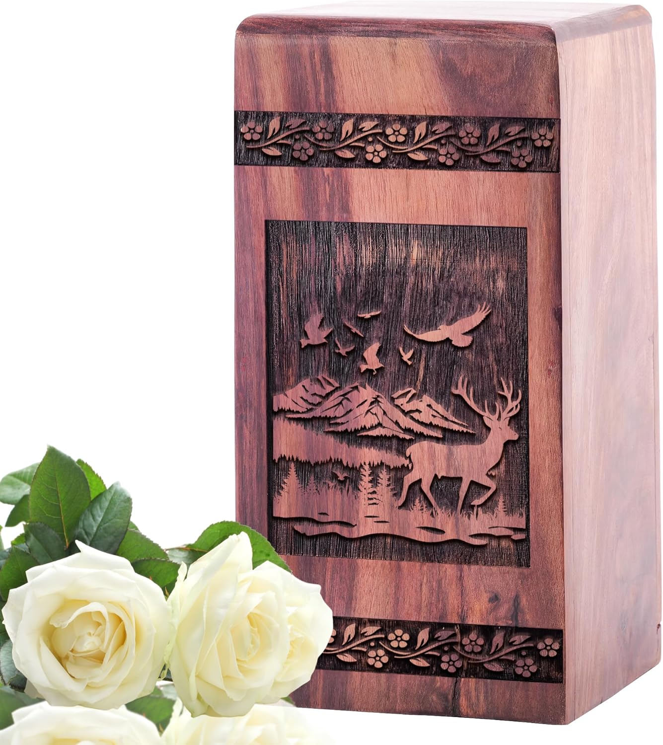 KARYLIZ Decorative Deer Urn for Ashes 1125-Inch