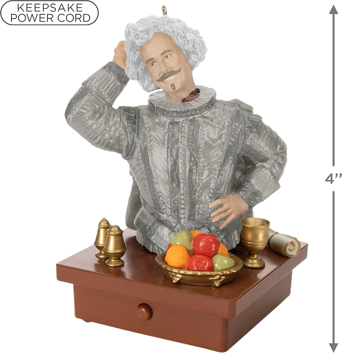 Hallmark Keepsake Christmas Ornament 2023 Harry Potter Nearly Headless Nick Light Sound