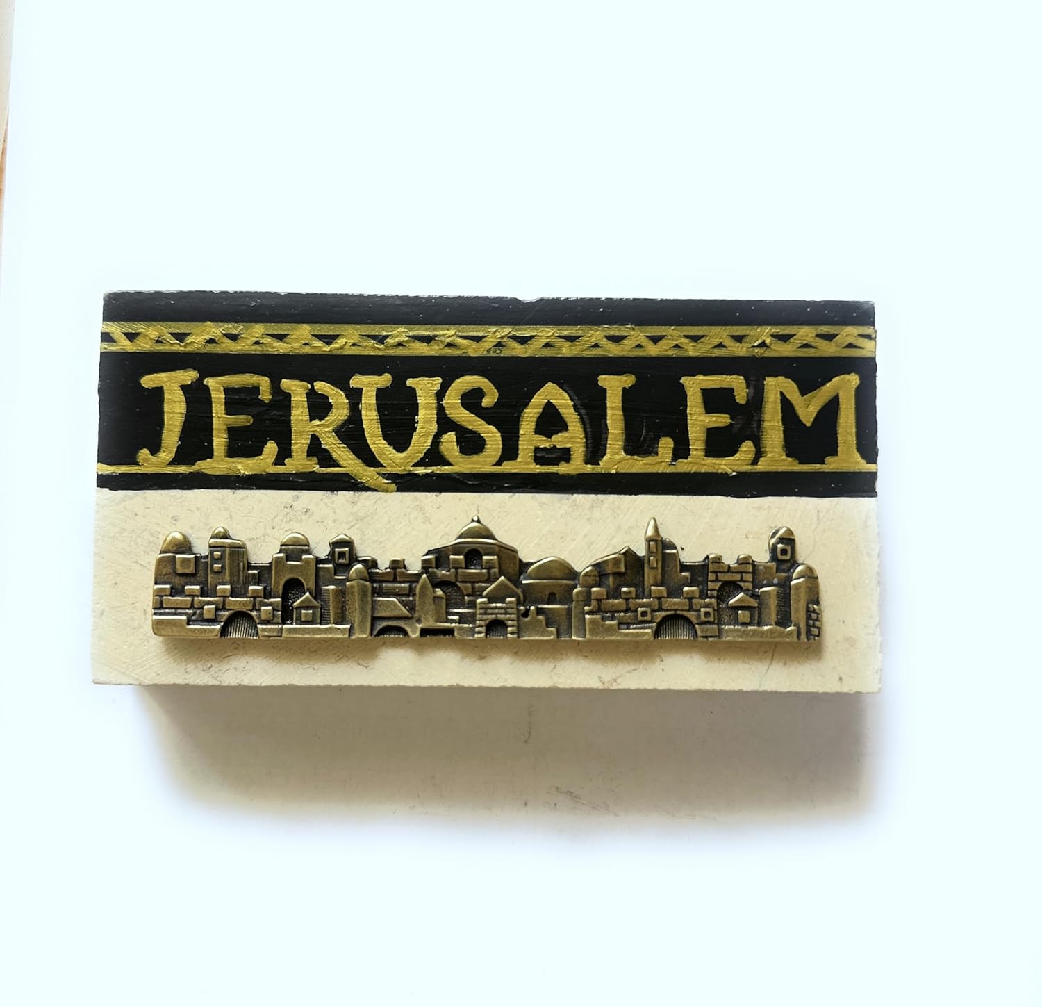 Hand-Painted Customized Jerusalem Stone Decor