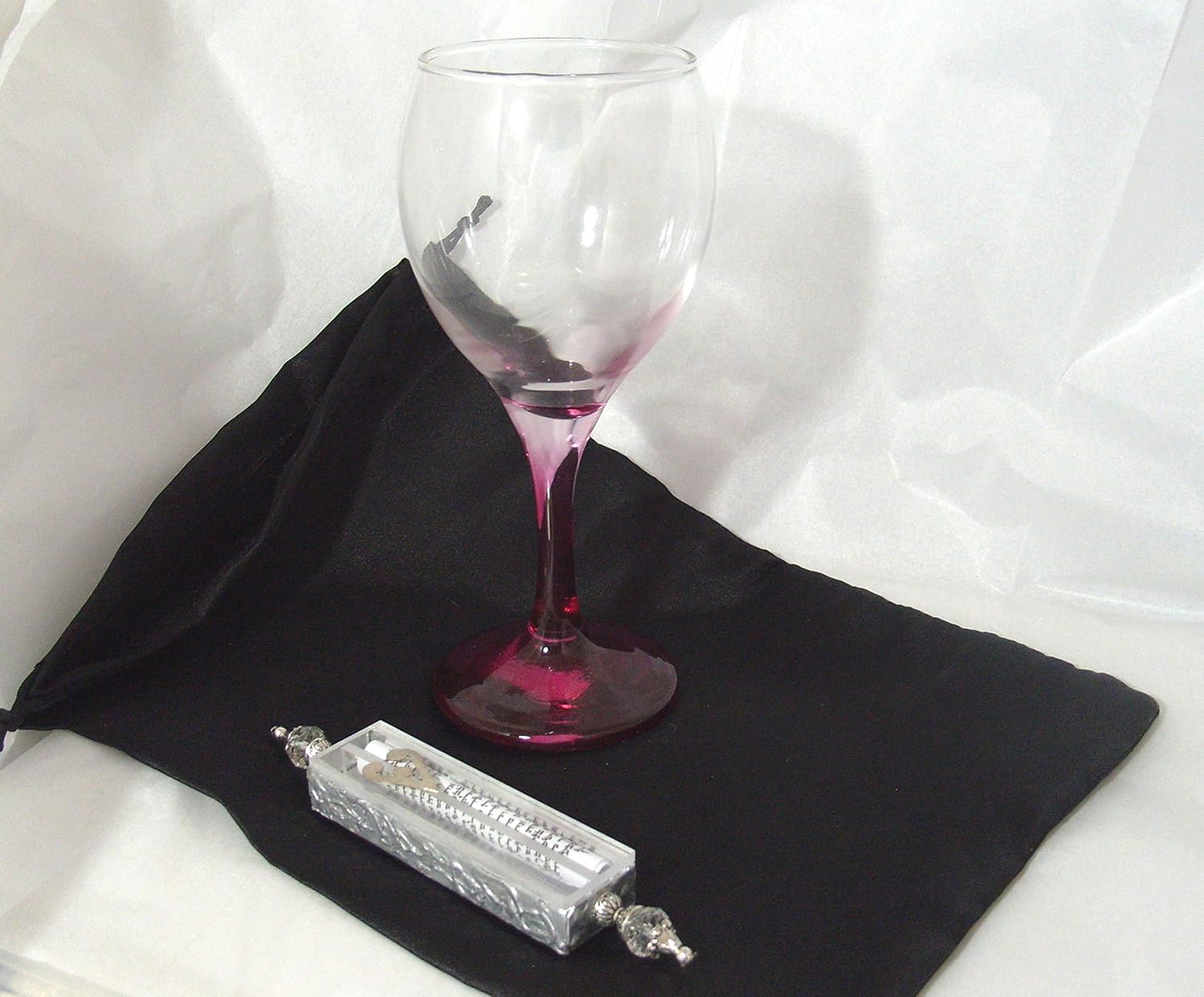 Jewish Wedding Glass Kit Purple