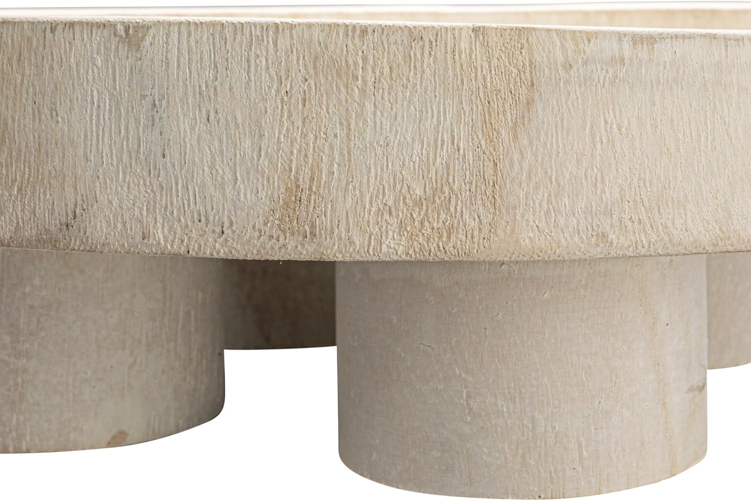 Bloomingville Paulownia Wood Pedestal Tray 1