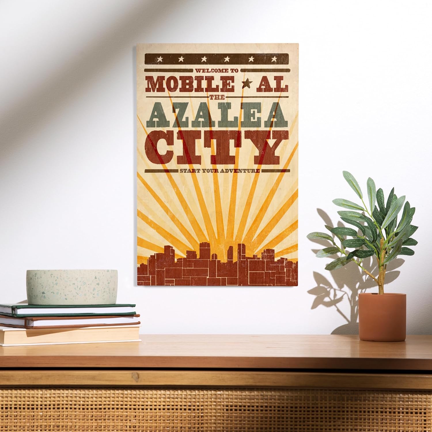 Lantern Press 12x18 Inch Premium Wood Sign 1
