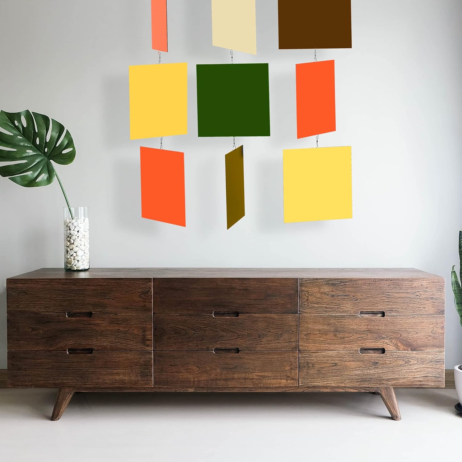 1970 Retro Style MODcast Hanging Mobile Room Divider