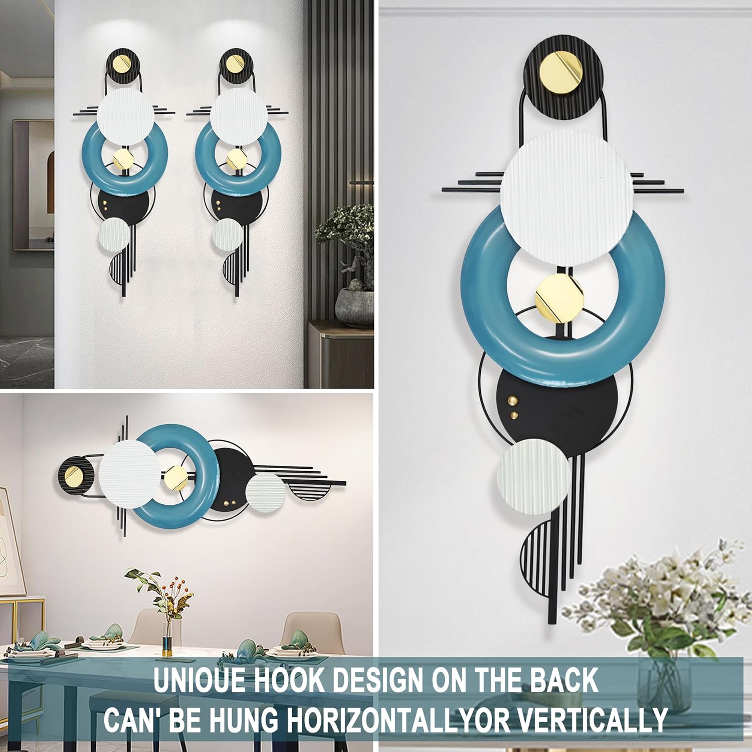 HAVFIFK 3D Metal Wall Sculptures