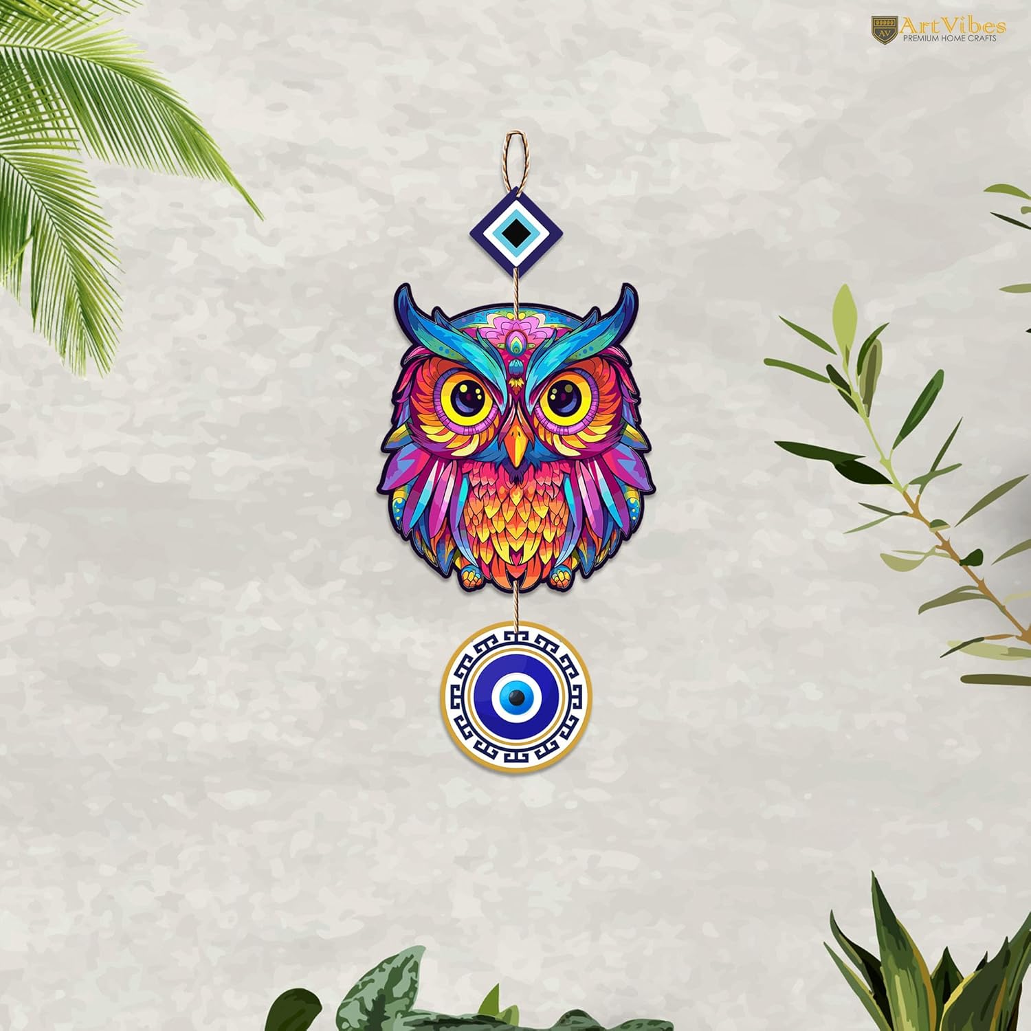 Artvibes Designer Wooden Wall Hanging For Home Decor