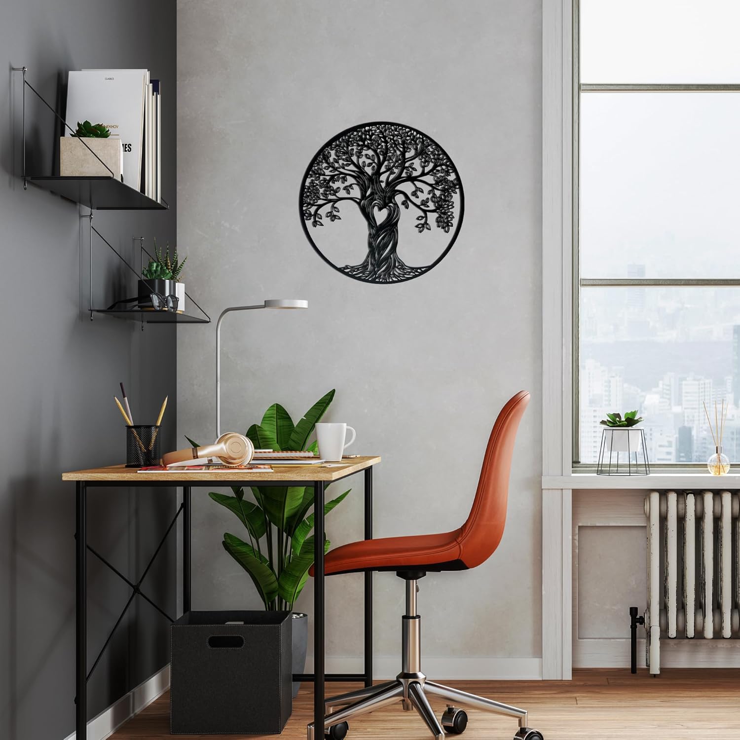 Zephoomyx Tree of Life Metal Wall Art 118 Inch