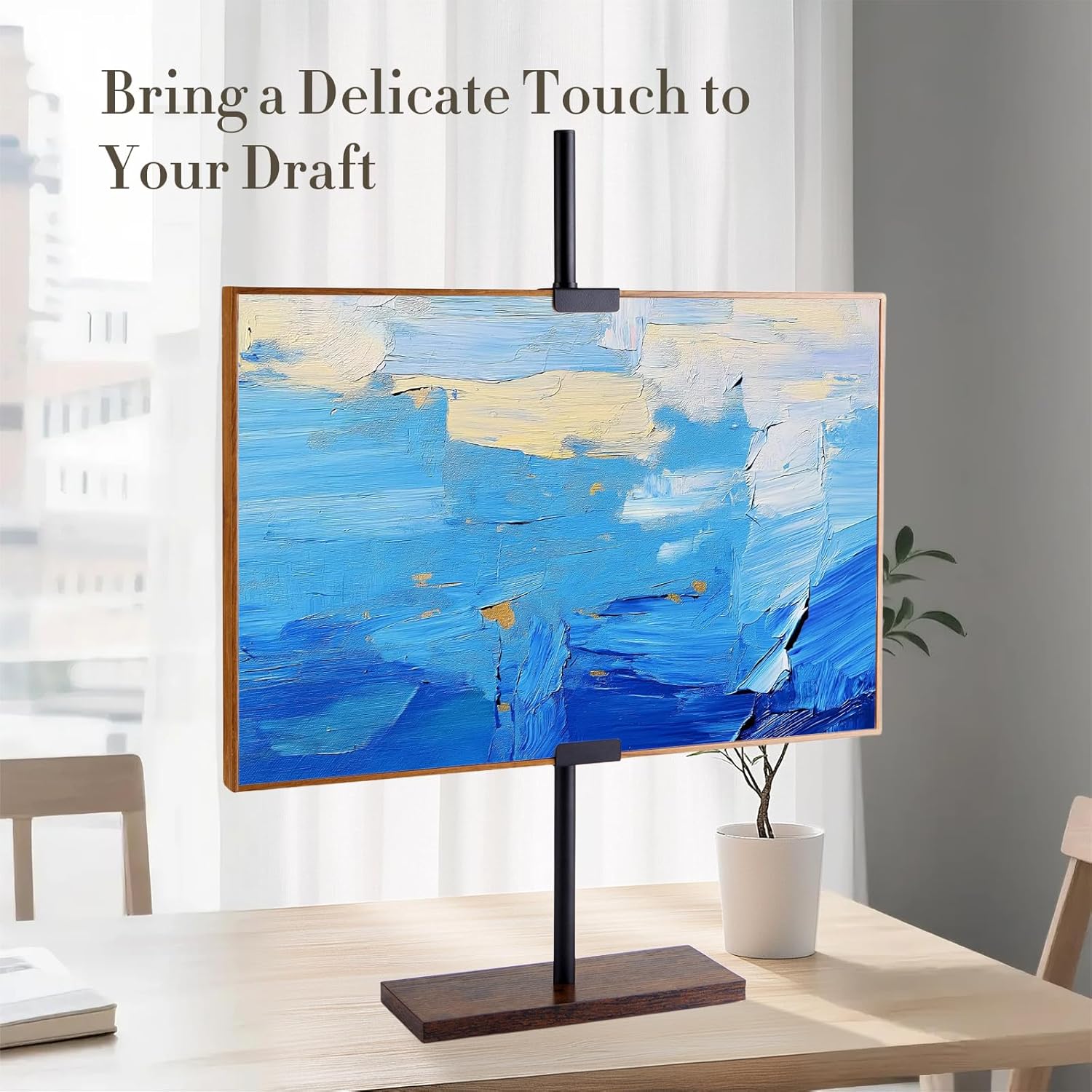 Adjustable Tabletop Picture Easel Stand for 29 H Display