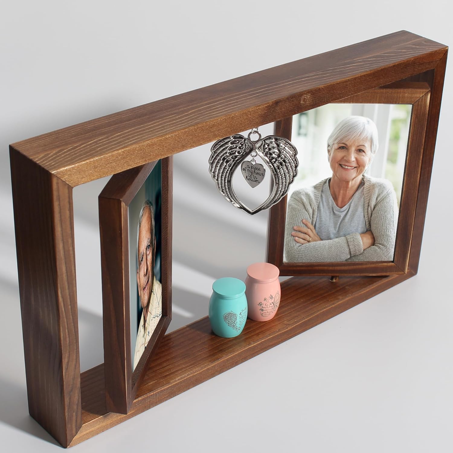Contid Revolve Photo Frame Urn Set for Two