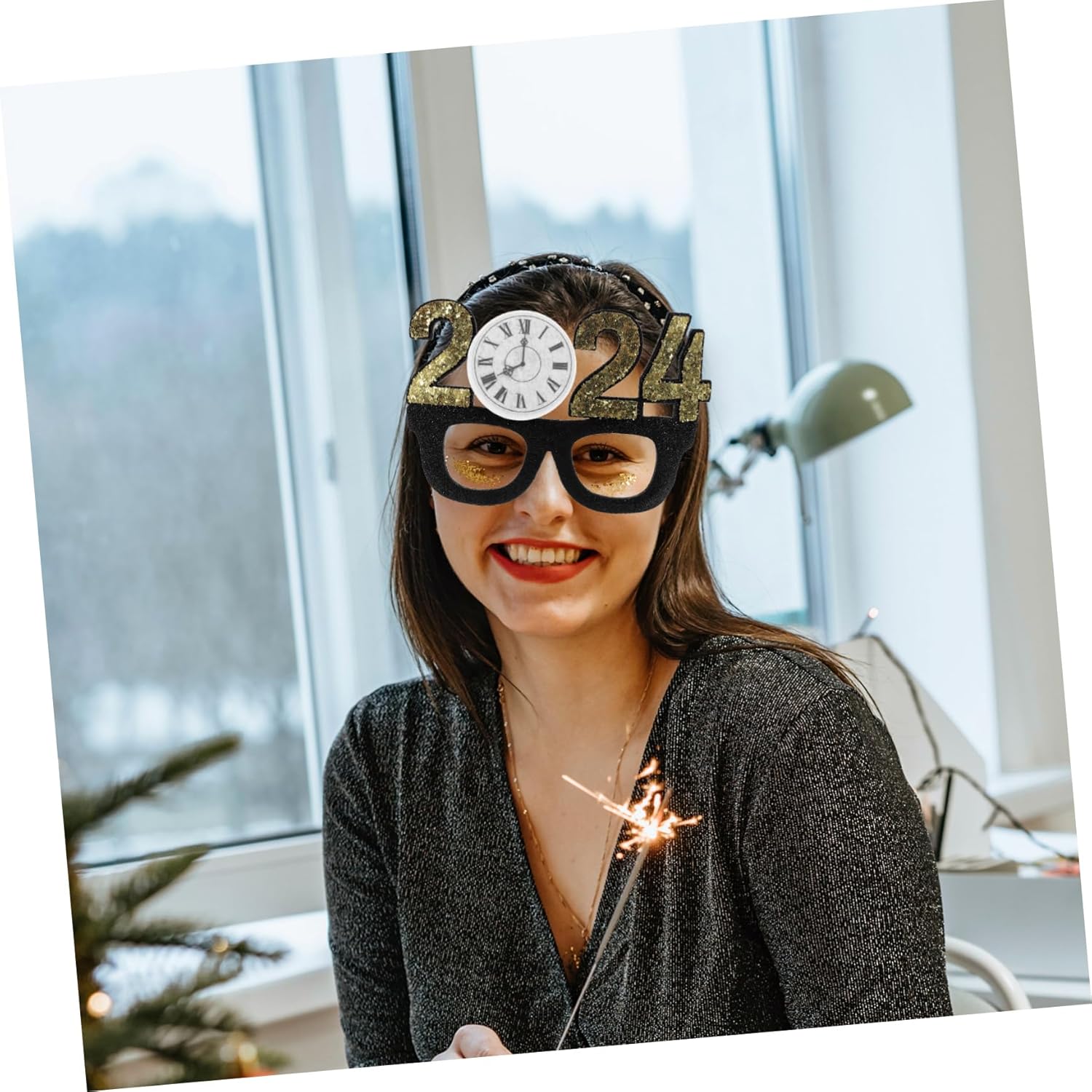 Year Eve Party Glasses for Festivals and Celebrations