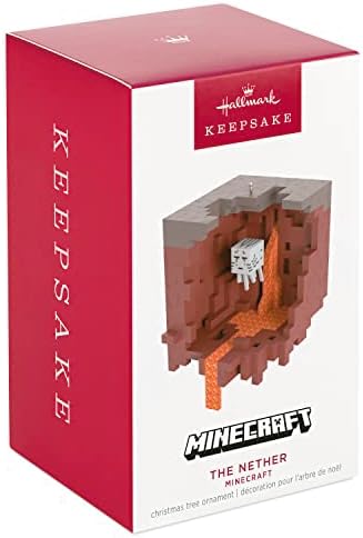 Hallmark Keepsake Christmas Ornament Minecraft The Nether Gift for Gamers