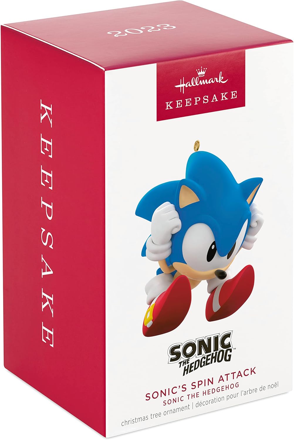 Hallmark Keepsake Christmas Ornament 2023 Sonics Spin Attack Gamer Gift