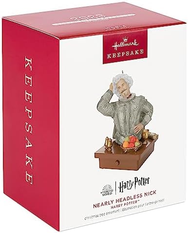 Hallmark Keepsake Christmas Ornament 2023 Harry Potter Nearly Headless Nick Light Sound